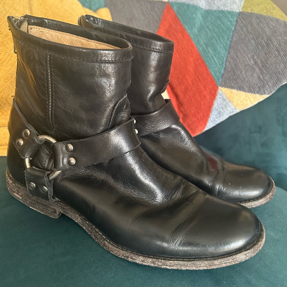 Frye harness boots sz 7